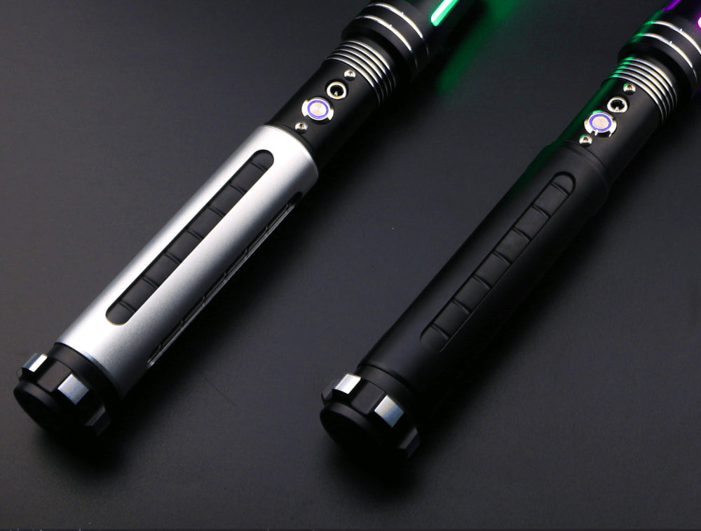 E23 SN-PIXEL Heavy Dueling with 1 Inch Blade Blaster Lock up Waving Sound Color Change Lightsaber