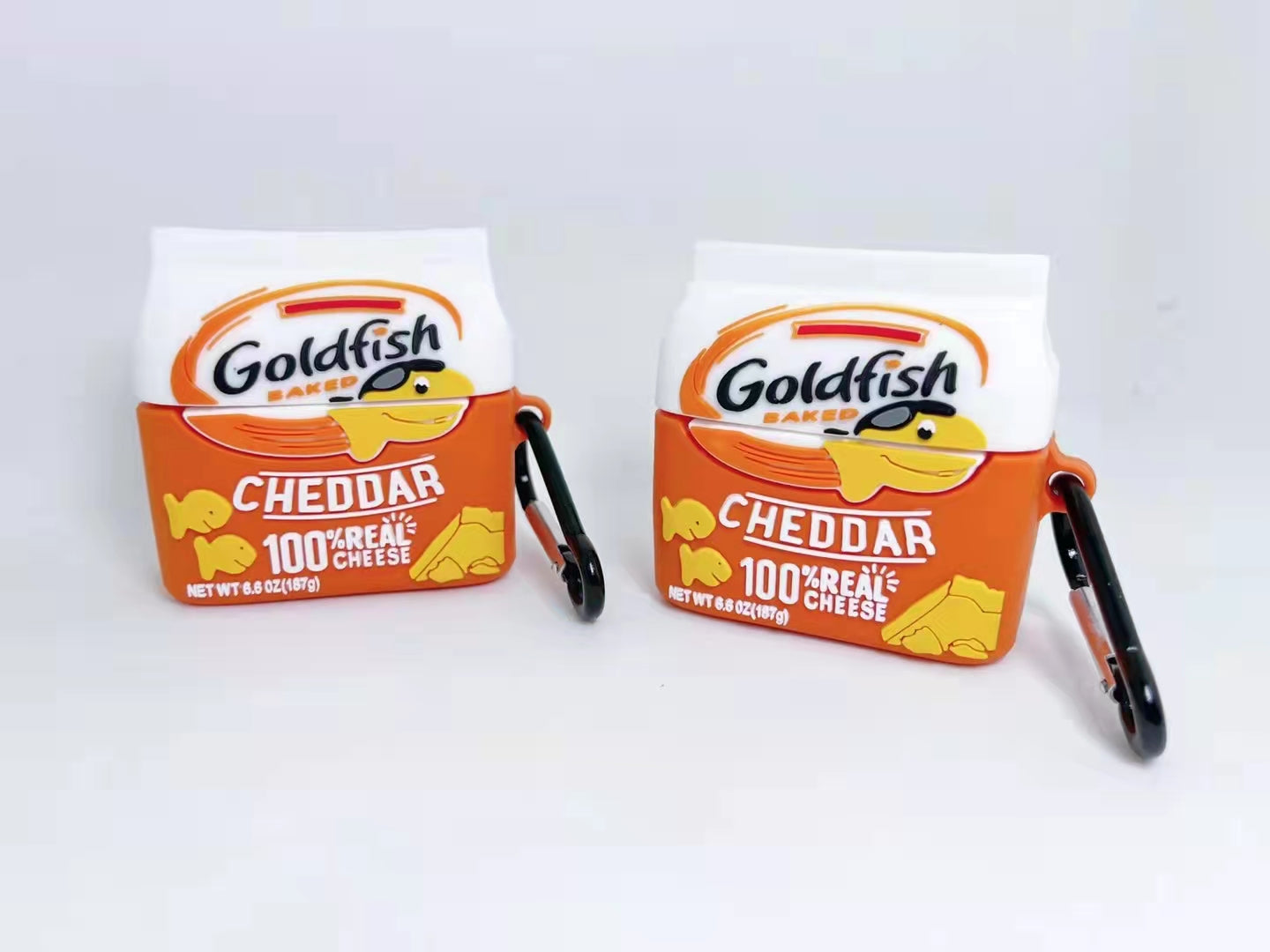 Goldfish Cheddar Biscuit Design Airpods Case